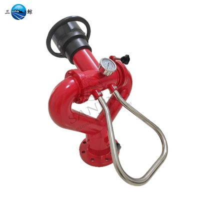 مدفع ماء ناري من الألومنيوم ذو تدفق كبير 60LPS/950GPM